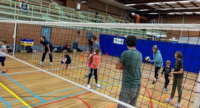 Valentijnstraining bij de mini’s